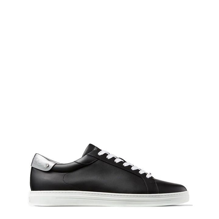 Rome Low Canvas Trainers - Black