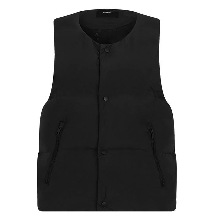 Rep Puffer Vest Sn22 - Black