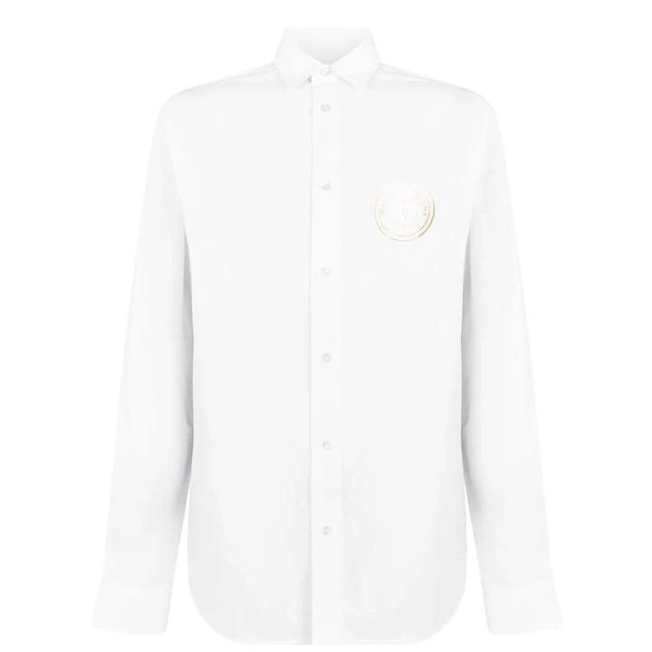 Logo Long Sleeve Shirt - White