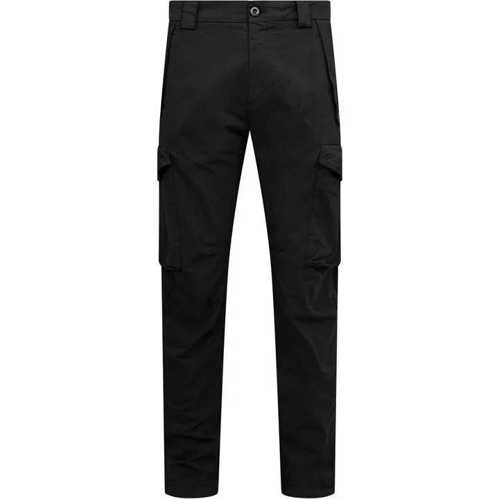 Raso Ergonomic Fit Cargo Trousers - Black