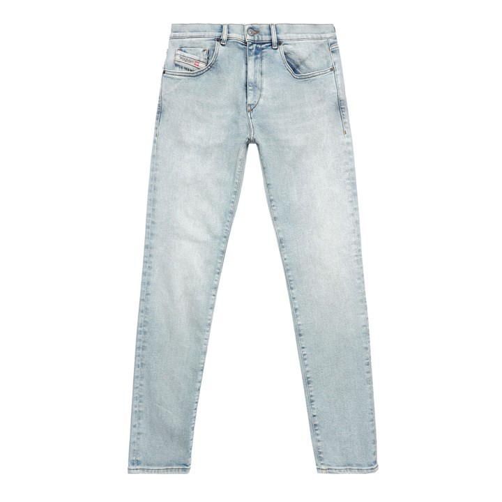 D Strukt Slim Jeans - Blue