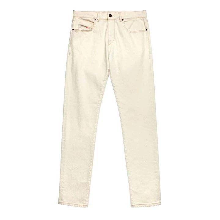 D Strukt Slim Jeans - White