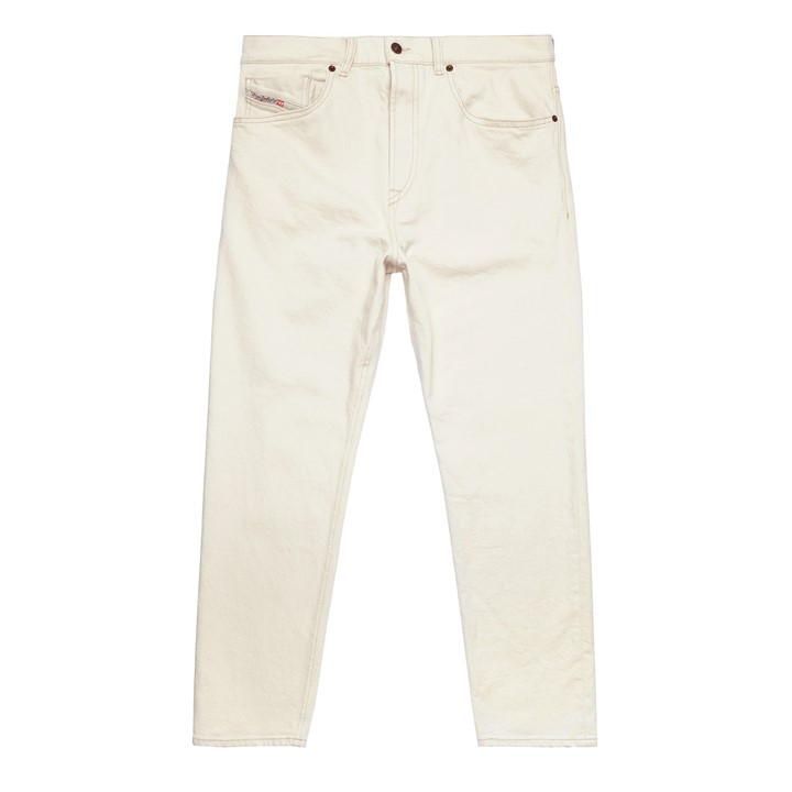 D-Fining Tapered Jeans - White