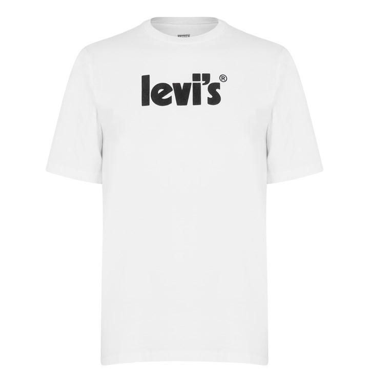 Levis Poster Logo T Shirt - White