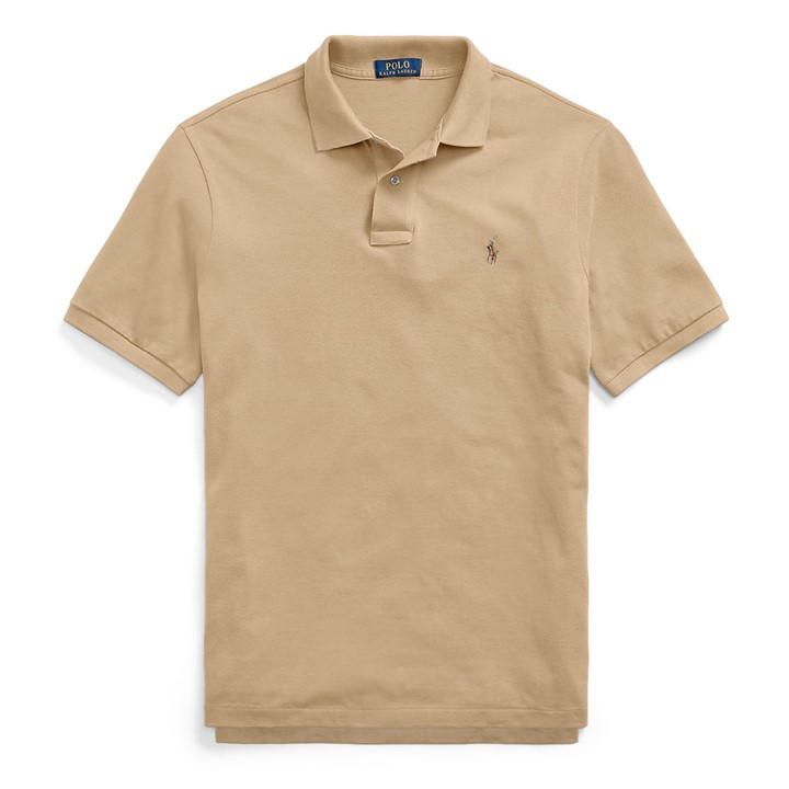 Custom Slim Fit Polo Shirt - Brown