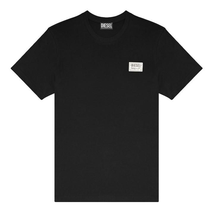 Diesel Patch Logo T-Shirt Mens - Black