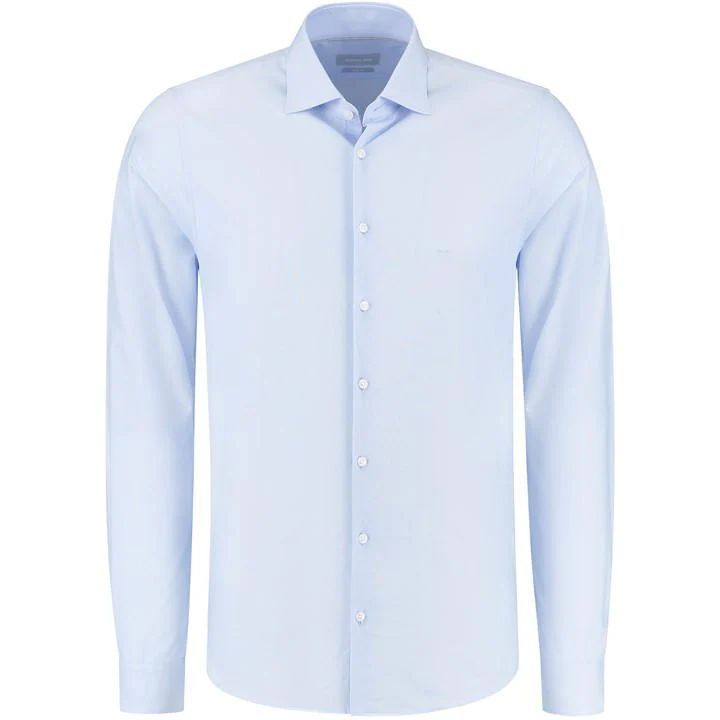 MK Parma Modern Fit Stretch Shirt - Blue