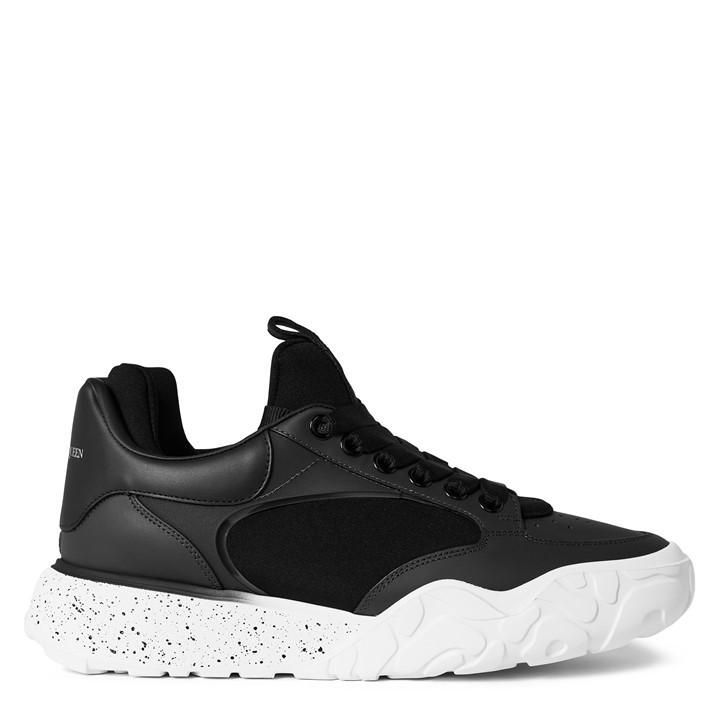 Hybrid Court Sneakers - Black
