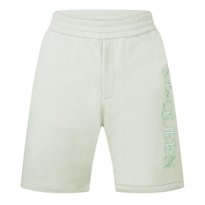Opal Embellished Jogger Shorts - White