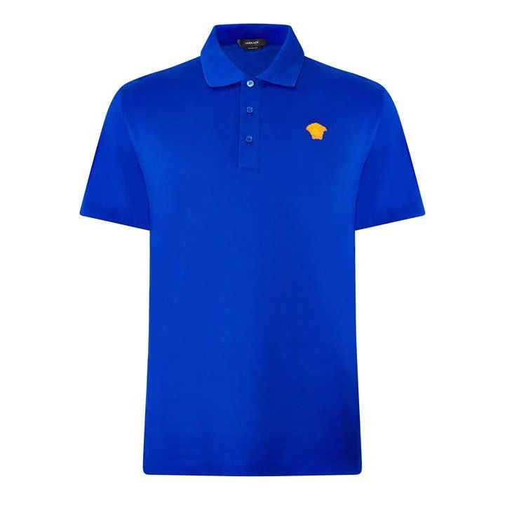 Medusa Crest Polo Shirt - Blue