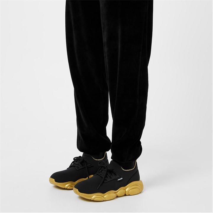 Teddy Low Top Trainers - Black