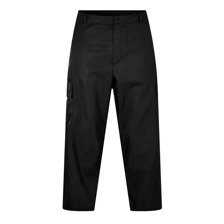Re-Nylon Cargo Trousers - Black