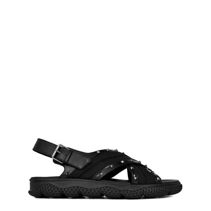 Rockstud Sandals - Black