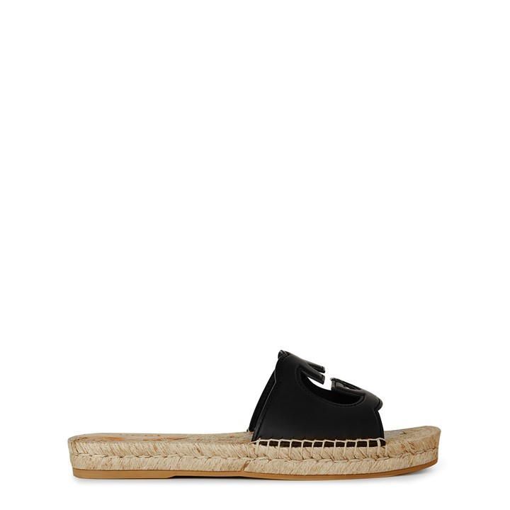 Gg Canvas Espadrilles - Black