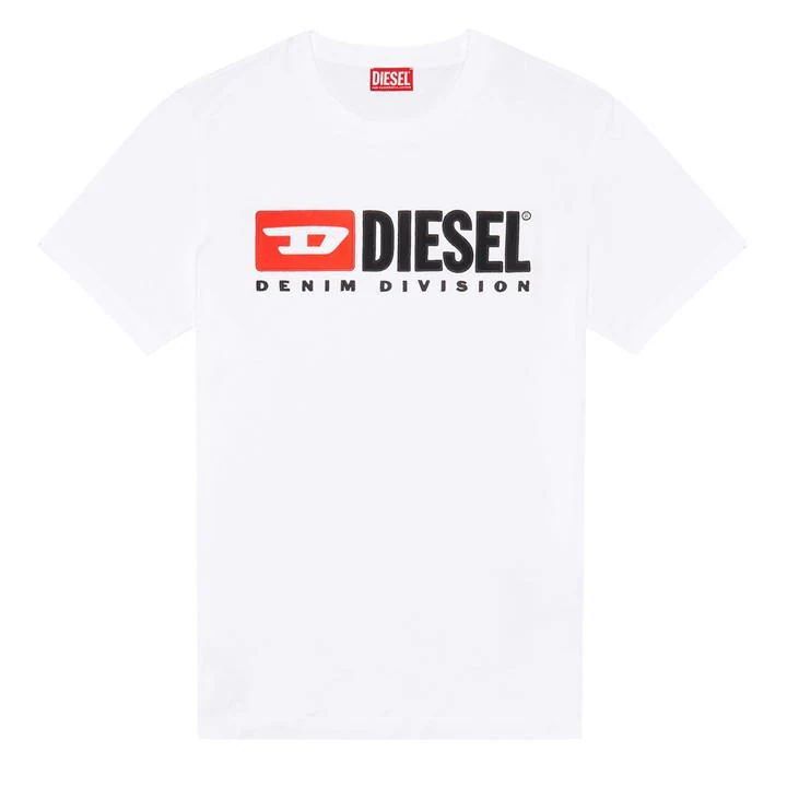 Diesel Denim Div Tee Sn32 - White