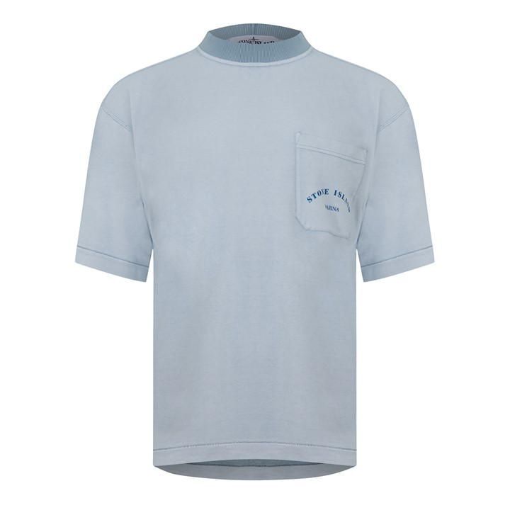 Printed Logo T-Shirt - Blue