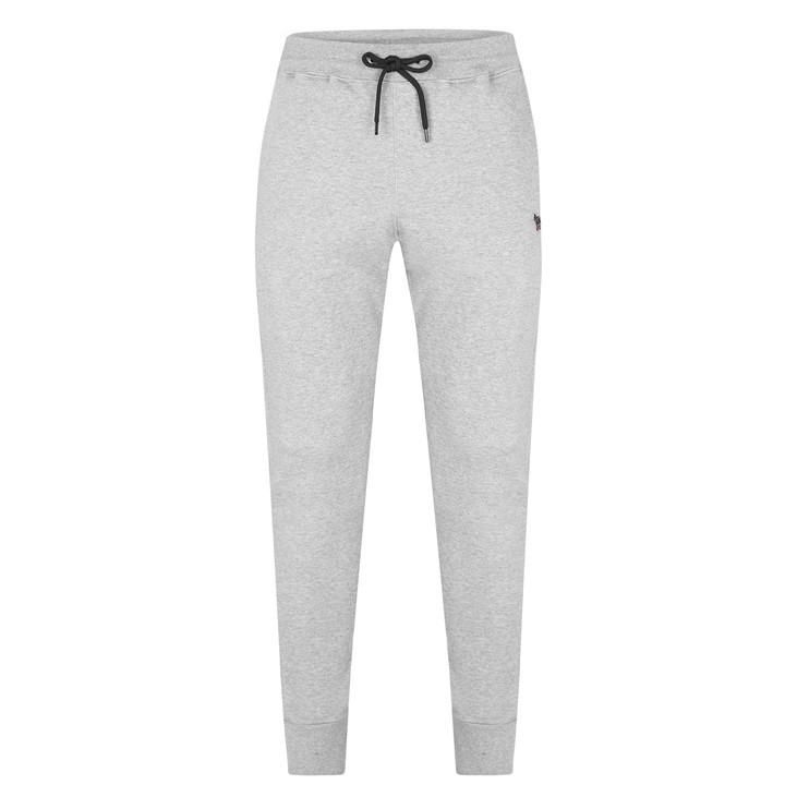 Zebra Logo Slim Jogging Pants - Grey