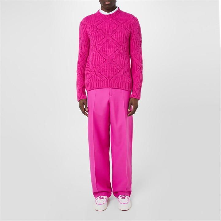 Val Cable Knit Jumpr Sn24 - Pink