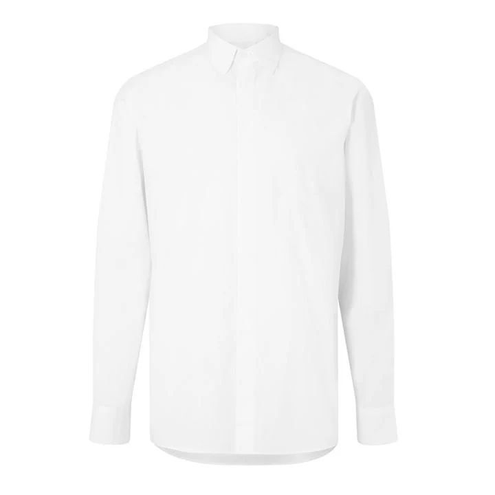 Val Ls Cotton Shirt Sn32 - White