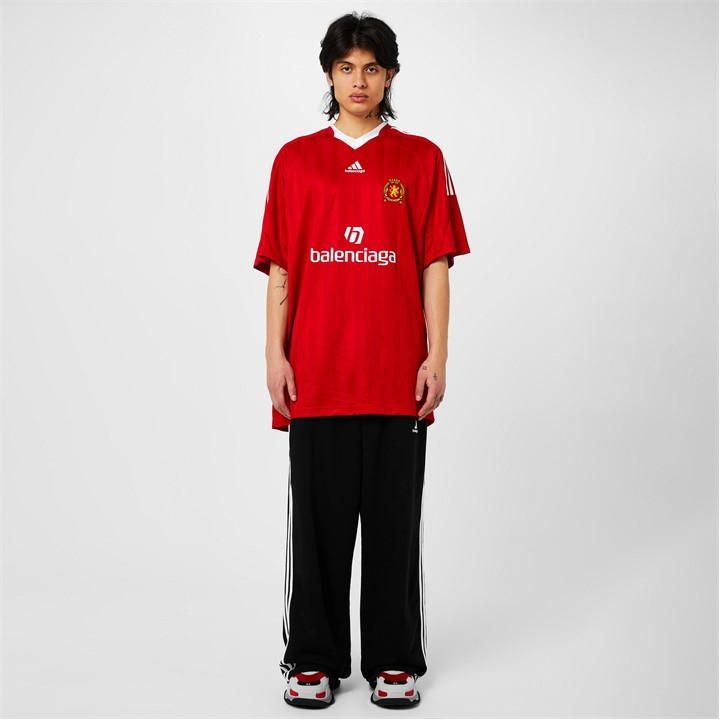 X Adidas Oversized Soccer T-Shirt - Red