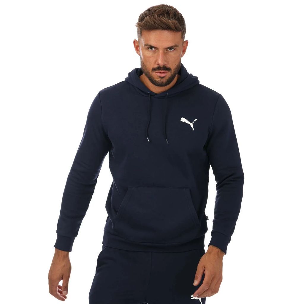 Mens Essentials Small Logo Hoody