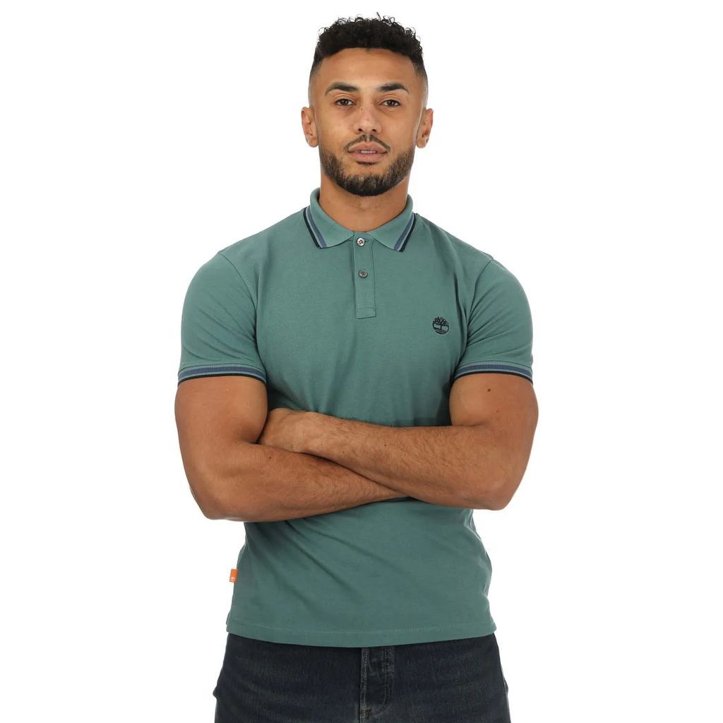 Mens Millers River Tipped Polo Shirt