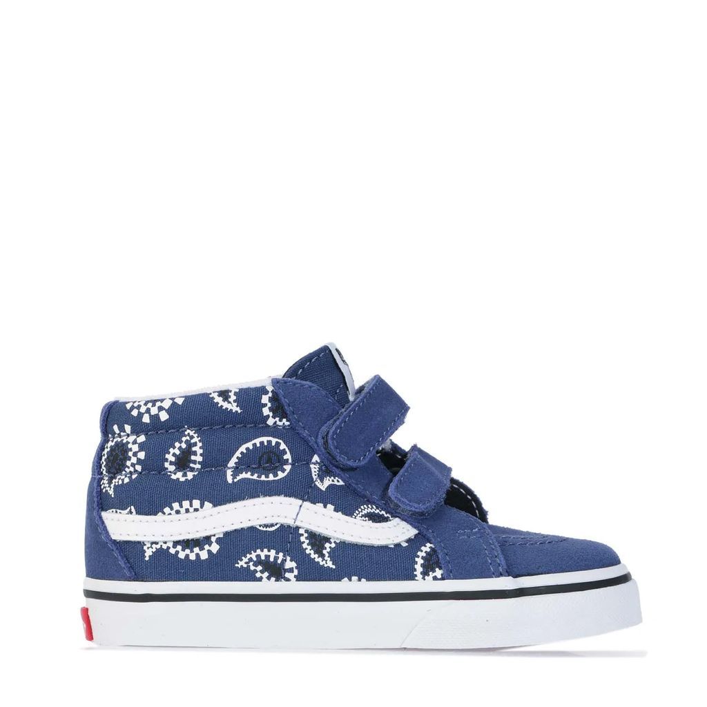 Infant SK8-Mid Reissue Hook and Loop Trainers