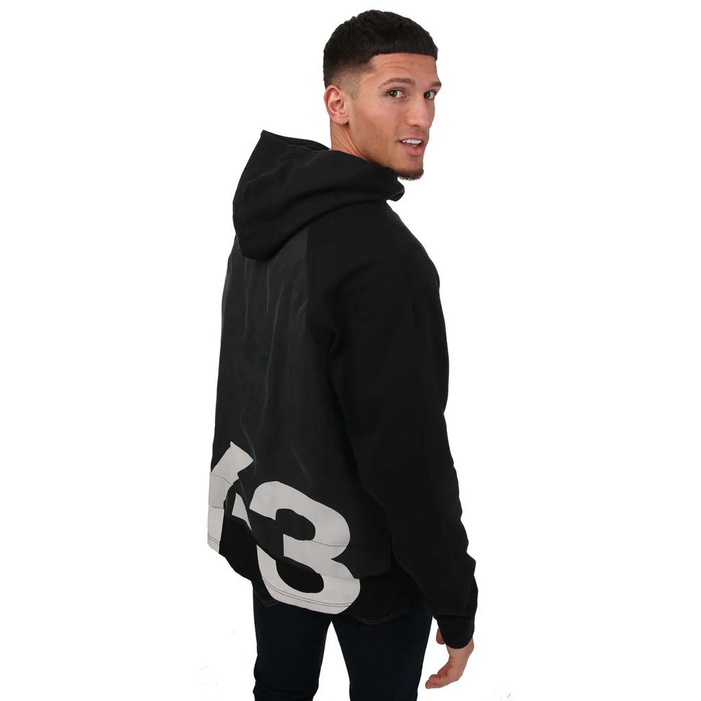 Mens CH3 Raw Terry Graphic Logo Hoody