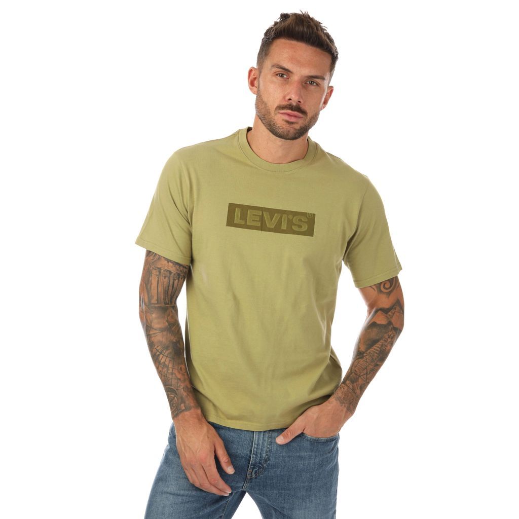 Mens Relaxed Fit Boxtab Logo T-Shirt