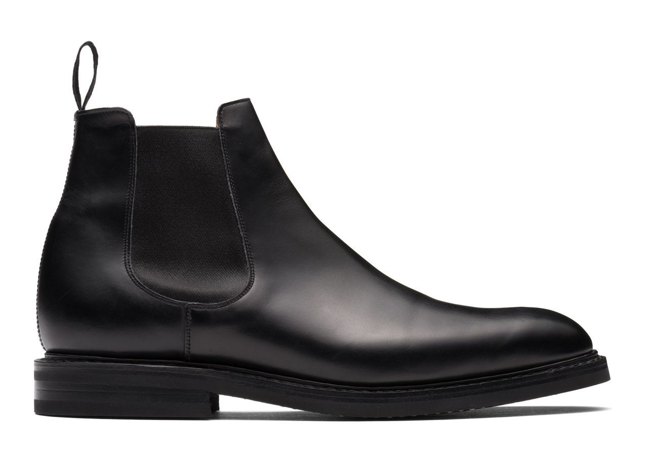 Nevada Leather Chelsea Boot Uomo Black Size 10, 5