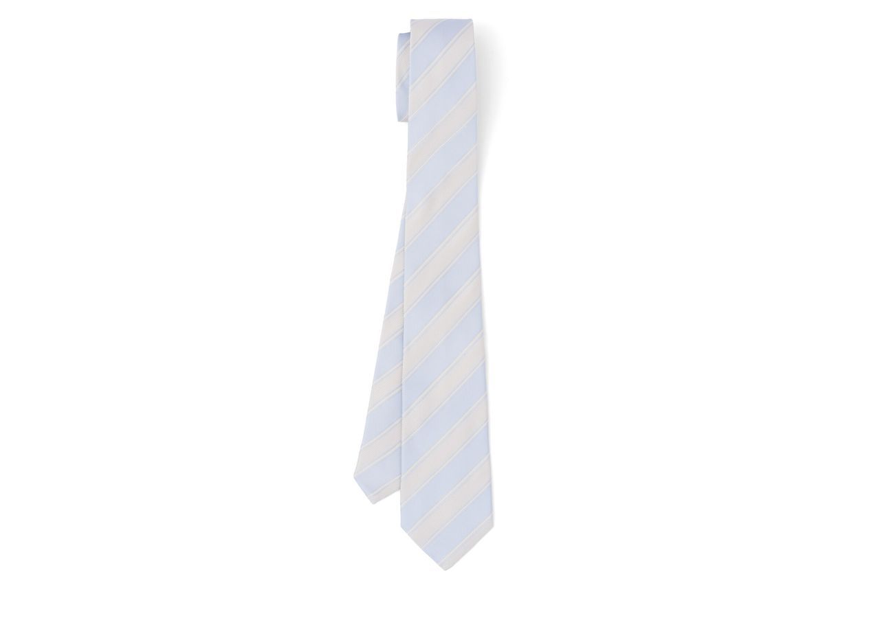 Regimental Tie Uomo Light Blue/beige