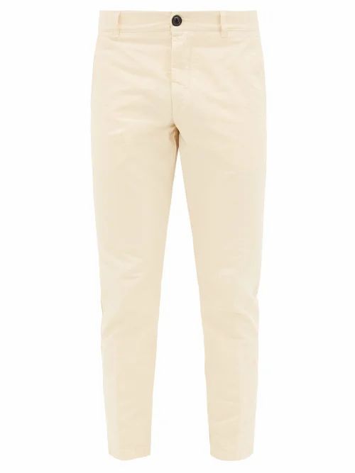 J.w. Brine - Nick Cotton-blend Canvas Trousers - Mens - Cream