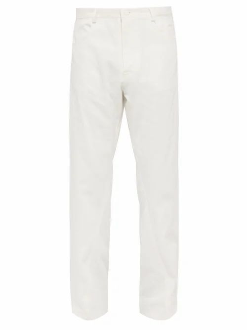 Bianca Saunders - Loose-fit Jeans - Mens - White