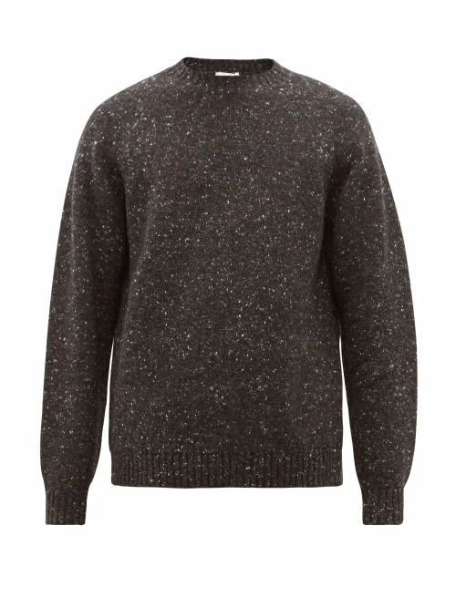 The Row - Ezra Camel-blend Sweater - Mens - Dark Grey