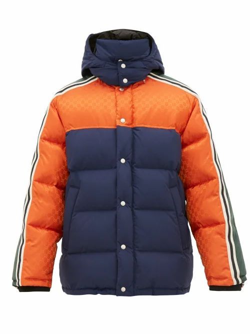 Gucci - GG Monogram Quilted Down Jacket - Mens - Multi