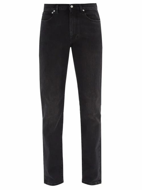 Dunhill - Mid-rise Slim-leg Jeans - Mens - Grey
