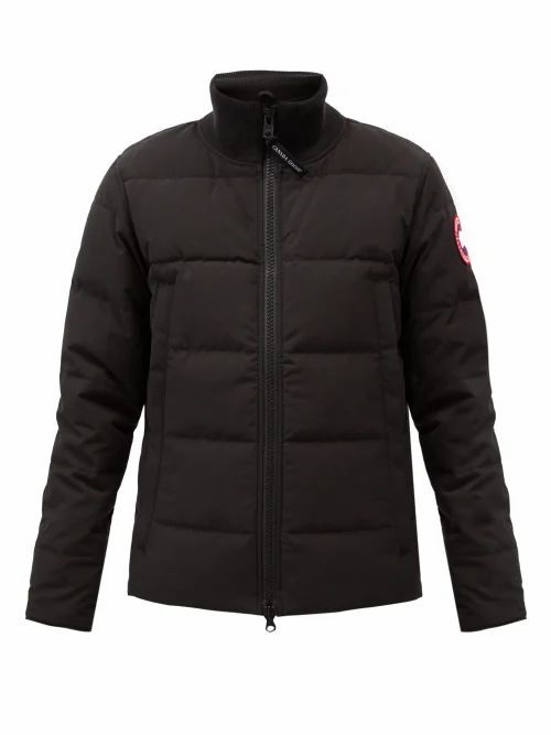 Canada Goose - Woolford Quilted Down Jacket - Mens - Black