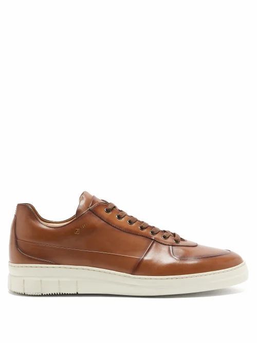 Dunhill - Duke City Leather Trainers - Mens - Brown