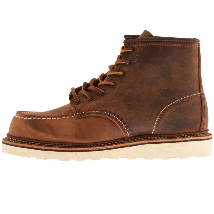 Classic 6 Inch Moc Boots Brown