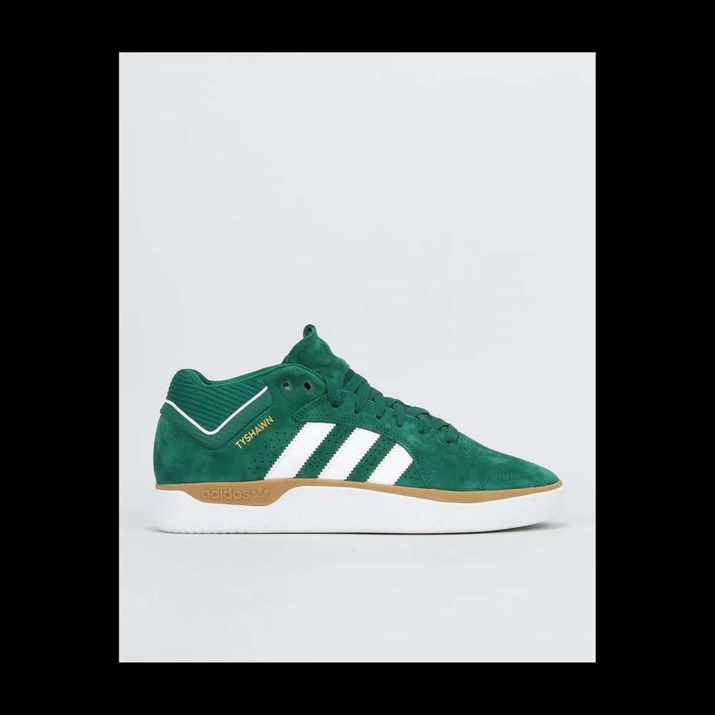Tyshawn Skate Shoes - Collegiate Green/White/Gum (UK 6)