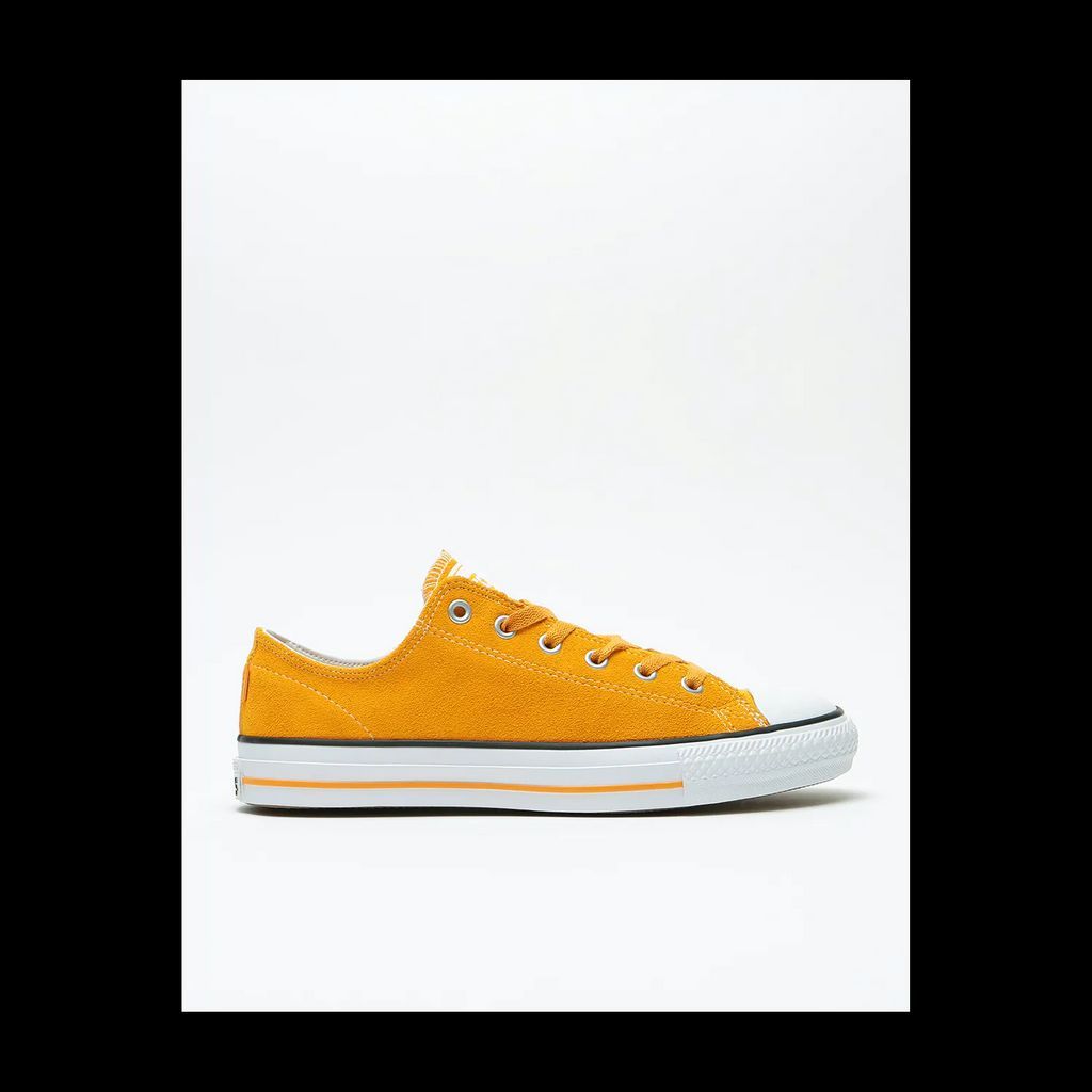 CTAS Pro Ox Suede Skate Shoes - Sunflower Gold/White (UK 7)