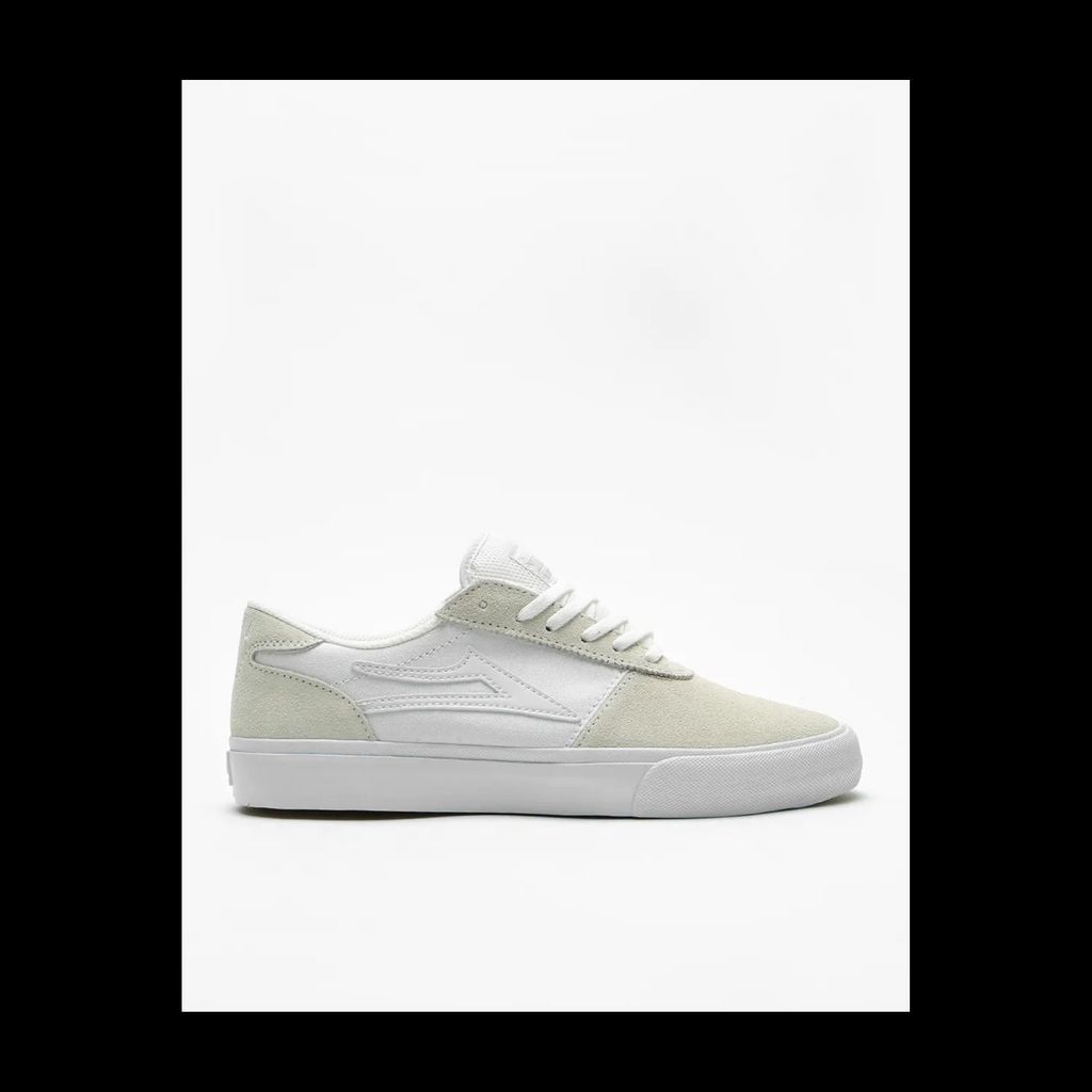 Manchester Skate Shoes - White/White Suede (UK 6)