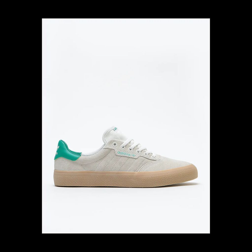 3MC Skate Shoes - Chalk White/Glory Green/Gum (UK 7)