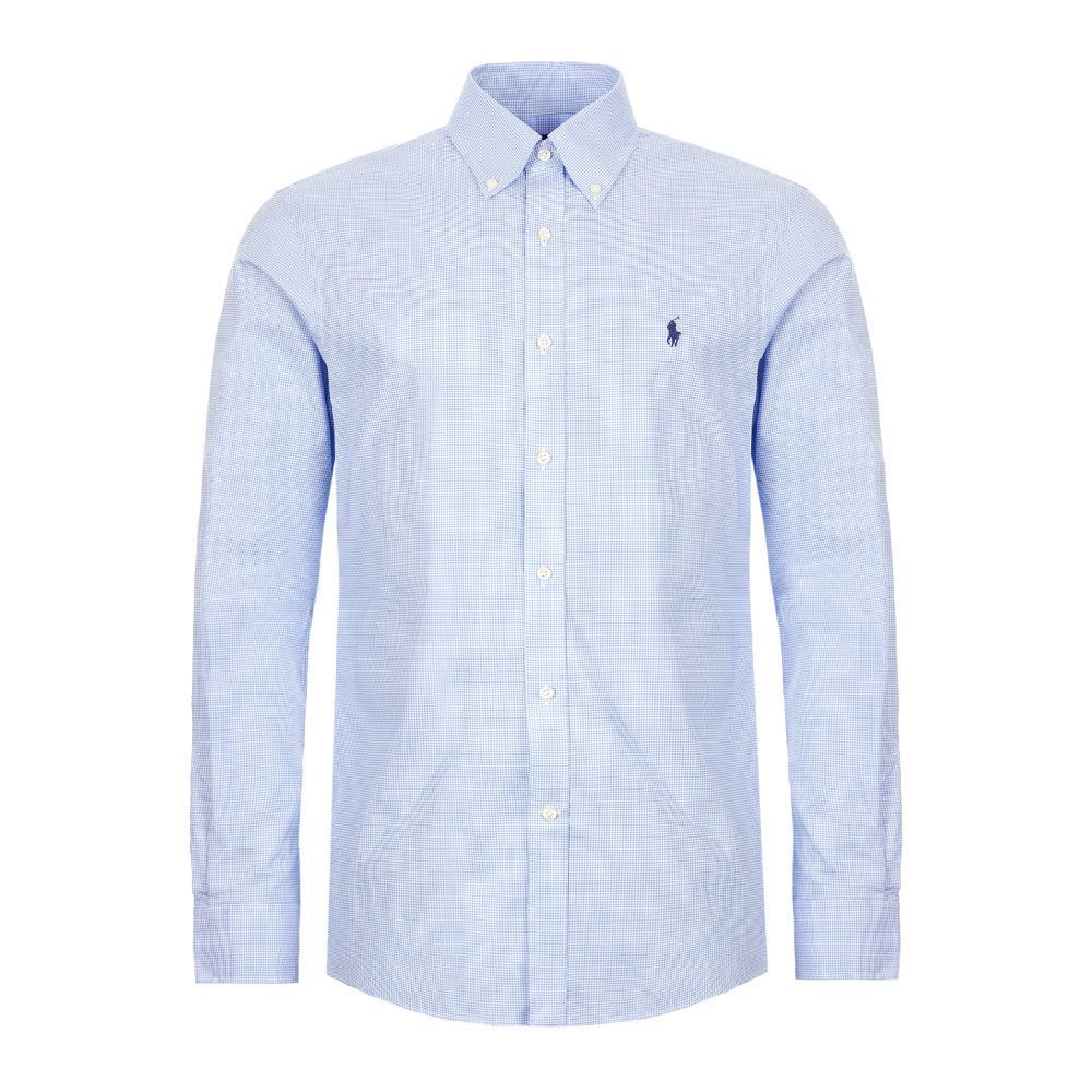 Shirt Gingham - White / Blue