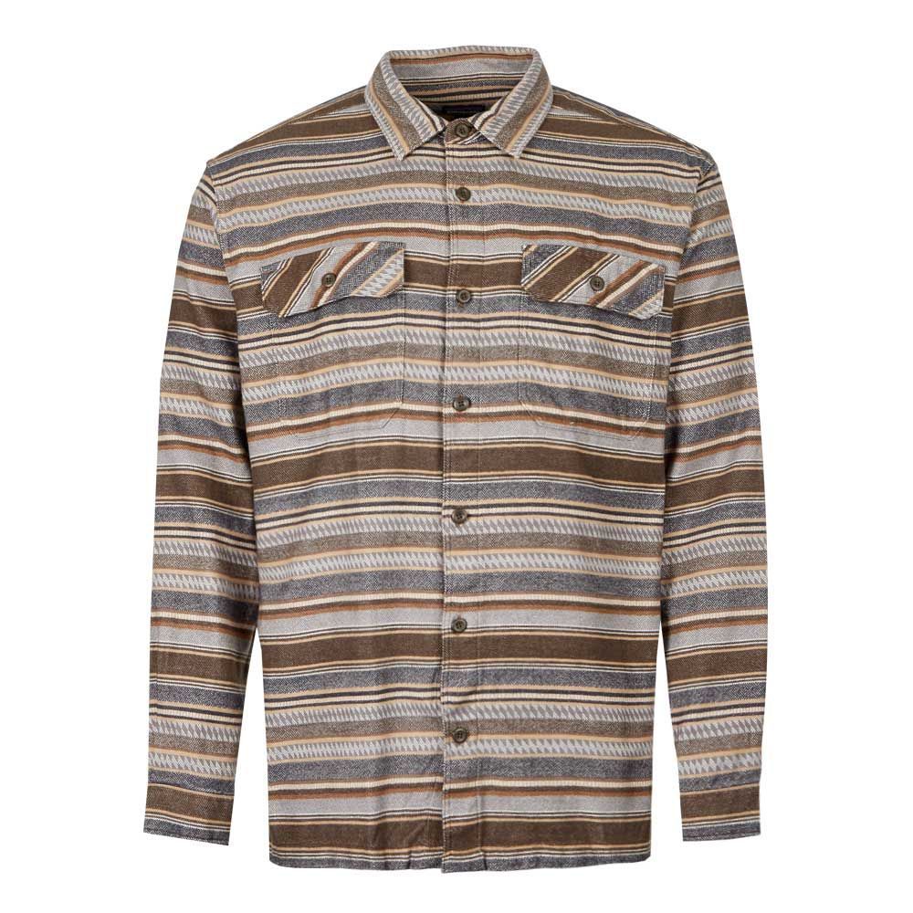 Fjord Flannel Shirt - Bristle Brown