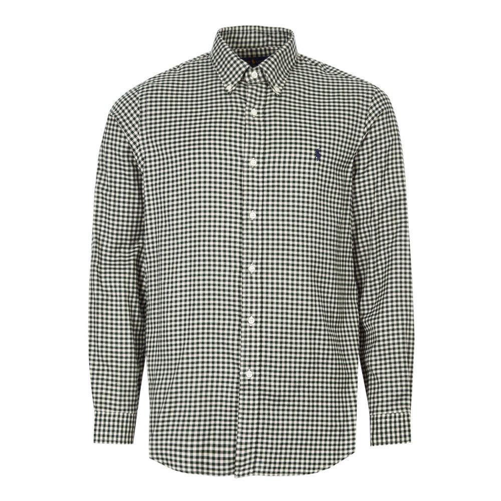 Shirt - Green / White Check