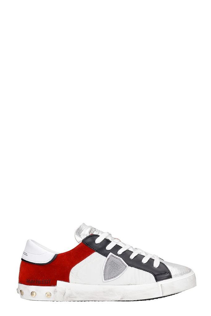 Prsx L Sneakers In Red Tech/synthetic