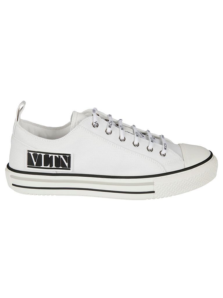 Vltn Logo Patched Sneakers