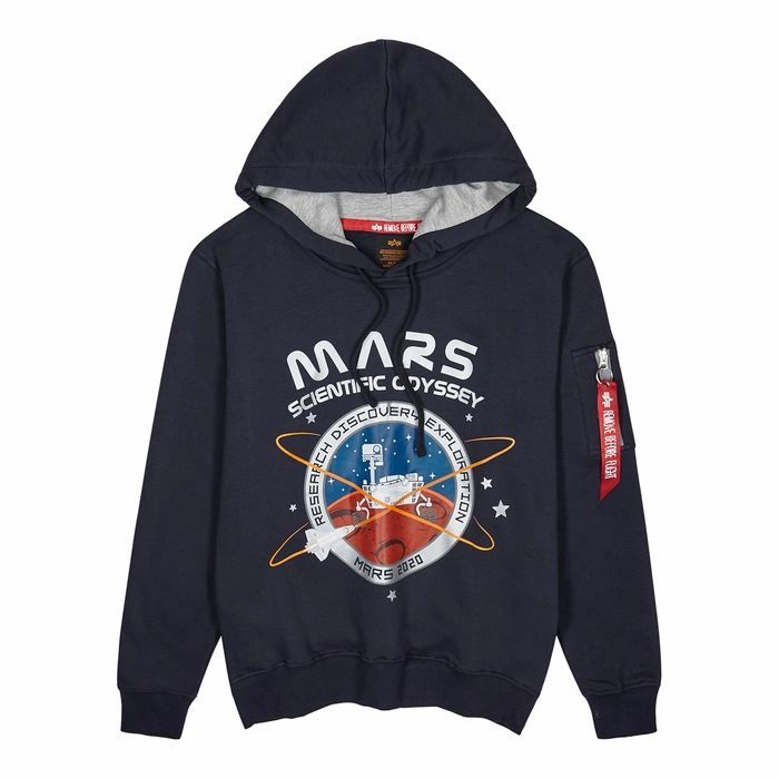 Mission To Mars Printed Cotton-blend Sweatshirt