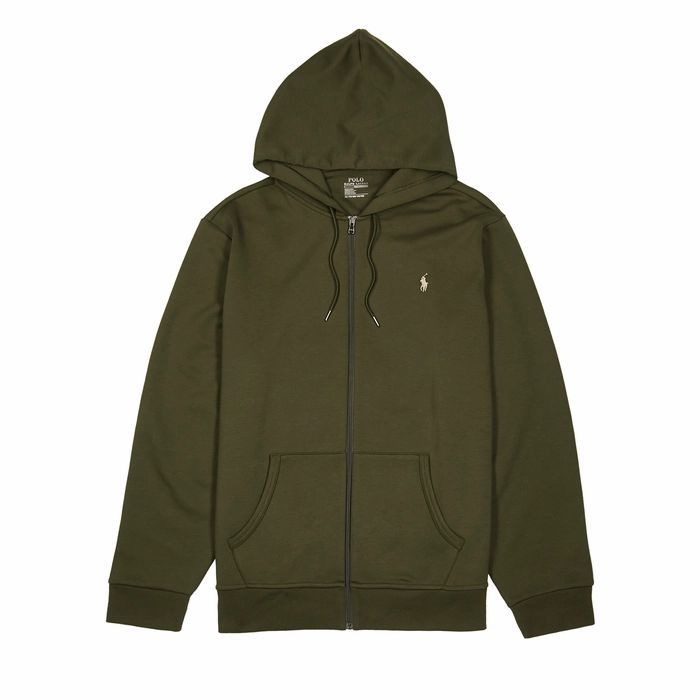 Performance Olive Jersey Sweatshirt